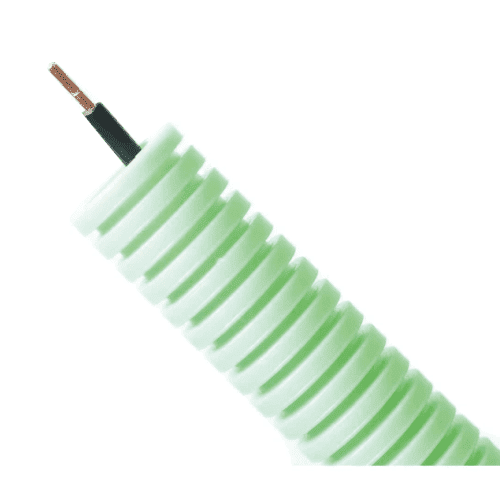 Preflex SAFE® flexibele voorbedrade buis met HVD draad op rol